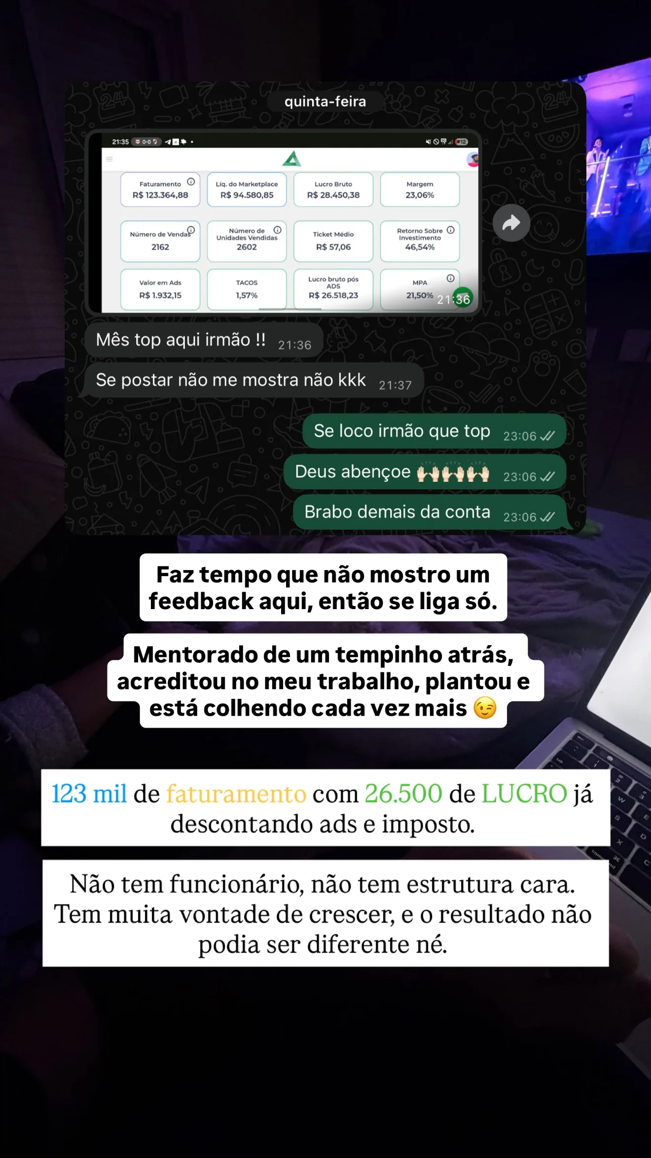 Print de ADS com baixo ACOS